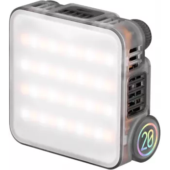 Zhiyun M20 RGB LED Fill Light 20W 2700K-6500K CCT HSI OLED Magnetic USB-C PD