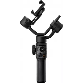 Zhiyun Smooth 5S AI pametni gimbal za mobitel s magnetskim svjetlom, 3-osni stabilizator, nosivost 300g, crni