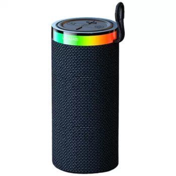 USAMS YX018 prijenosni Bluetooth 5.4 zvučnik crni