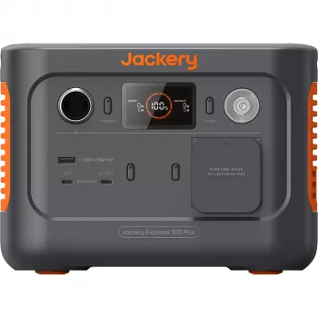 Jackery Explorer 300 Plus 288Wh LiFePO4 prijenosna elektrana s 300W AC, 100W PD, Solar Ready