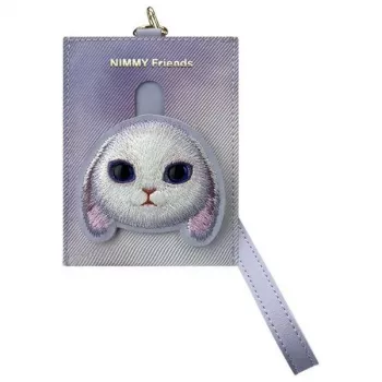 Nimmy Big Eyed Pet 2.0 zec držač kartica novčanik, ljubičasti