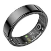 COLMI RING 2 pametni prsten, veličina 10, crni – 24/7 zdravstveni i fitness tracker s otkucajima srca, SpO2, praćenjem sna i stresa, IP68 vodootporan, 7 dana baterija