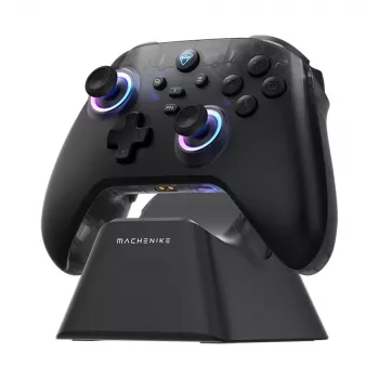 Machenike G3 V2 bežični gamepad s punjačem za PC, Switch, mobilne uređaje - crni