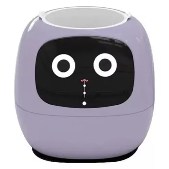PLANTSIO IVY pametni unutarnji vrt, ljubičasti, hidroponski sustav sa 6 podova, 23W Full-Spectrum LED, 1,5L spremnik za vodu, automatska rasvjeta, touchpanel