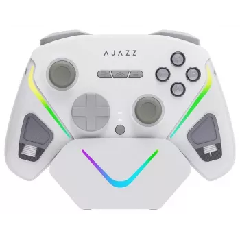 AJAZZ GP100S bežični gamepad s punjačem, bijeli