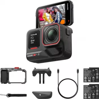 Insta360 Ace Pro 2 akcijska kamera s dvije baterije – 8K video, Leica objektiv, FlowState stabilizacija