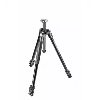 Manfrotto 290 Xtra aluminijski stativ s 3-segmentnim nogama, 3-smjerna glava nije uključena, crni, MT290XTA3