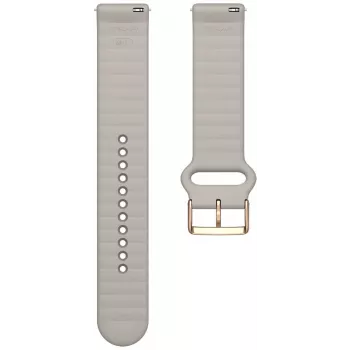 Polar Ignite 3 Silicone Strap 20 mm S-L, Greige