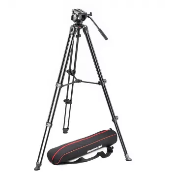 Manfrotto MVK500AM set fluidnog video stativa s glavom MVH500A i aluminijskim stativom MVT502AM