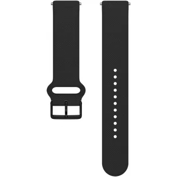 Polar Ignite 3 Silicone Strap 20 mm S-L, Black