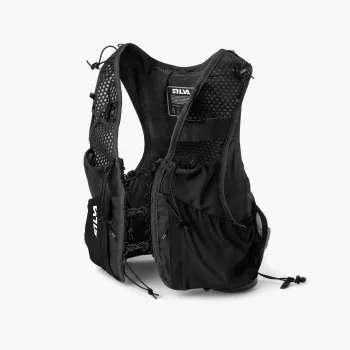 Silva Strive 5 trkački prsluk crni veličina S – 5L ultra-lagani trail hydration ruksak, 169g, unisex
