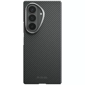 PITAKA Edge futrola za Samsung Galaxy Z Fold 8 Ultra – zaštitna futrola od aramidnih vlakana, crno-siva (Overture Black)
