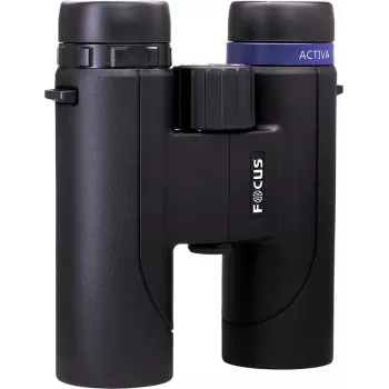 Focus KHB5-10X32 10x32 Roof Prism Binoculars - Waterproof, Fogproof, BaK-4, Multi-Coated, Rubber Armored, Black
