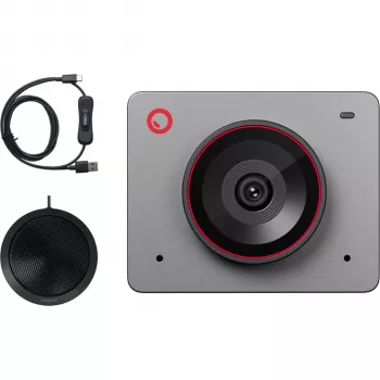 OBSBOT Meet 2 Combo Space Grey 4K AI web kamera s magnetskim stalkom, mini stativom i torbicom