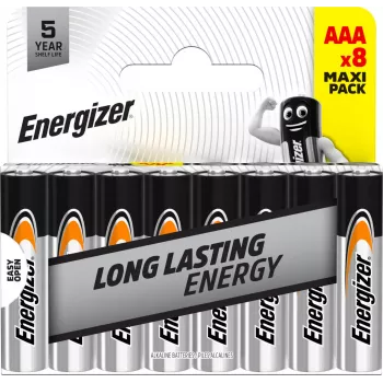 Energizer Everyday AAA/LR03 alkalne baterije, 8 paketa (DHP8)