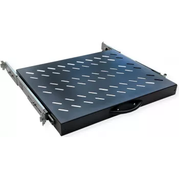 VALUE 19 inch izvlačiva polica za ormare do 800 mm dubine, 420 x 568 mm, nosivost 25 kg
