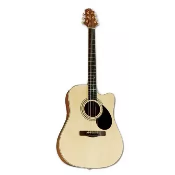 Samick GD-100SC NS Dreadnought Cutaway akustična gitara - prirodni saten
