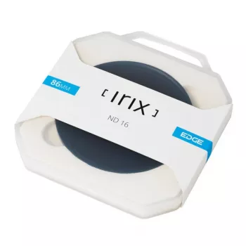 Irix Edge ND16 neutralni filtar 86mm - smanjenje svjetlosti za 4 stupnja, višestruko premazano optičko staklo, tanki aluminijski okvir