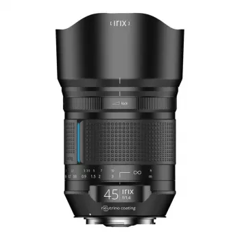 Irix 45mm f/1.4 Dragonfly objektiv za Canon EF - ručni fokus fiksna žarišna duljina, otporan na vremenske uvjete, legura magnezija