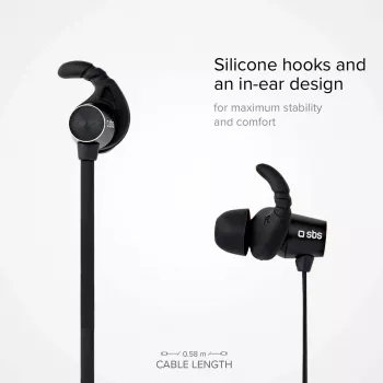 SBS TEEARBT501K bežične Bluetooth slušalice za uho s mikrofonom, crne