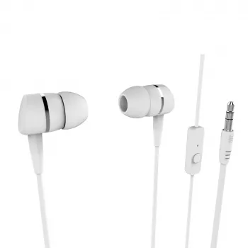 Vivanco Smartsound slušalice za uho s mikrofonom, bijele (VVEARSMARTW)