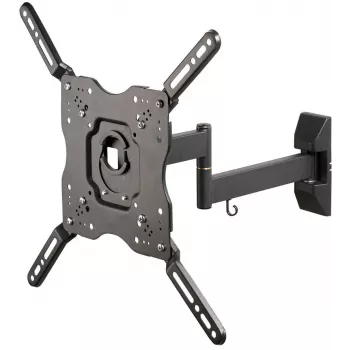 Vivanco Full Motion zidni nosač za TV za zaslone 32-55 inch do 35 kg, VESA 400x400, nagib i zakretanje, crni