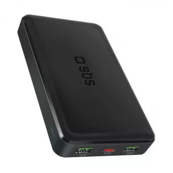 SBS TTBB10000FASTPD20K 10000mAh Power Delivery 20W powerbank crni