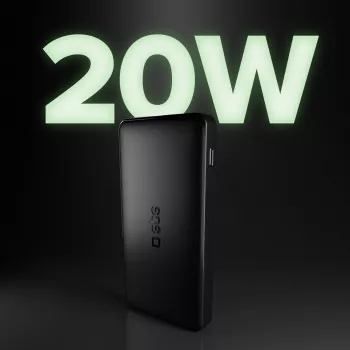 SBS TTBB10000FASTPD20K 10000mAh Power Delivery 20W powerbank crni