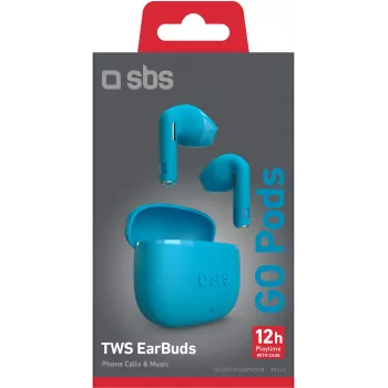 SBS Go Pods TWS bežične slušalice, plave (TEEARTWSGOPODSB)
