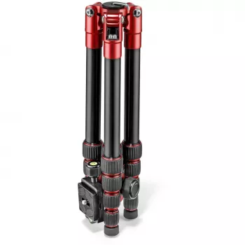 Manfrotto Element Traveller 5-Section Aluminium Tripod with Ball Head, Red