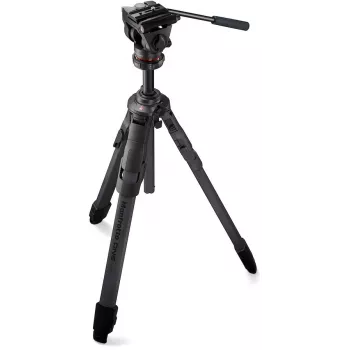 Manfrotto ONE Carbon Fibre tripod set with 500X Fluid Head (MKONEC-500X)