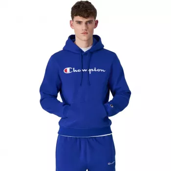 Champion Men's Hooded Sweatshirt 220253 BS008, Blue, Size L