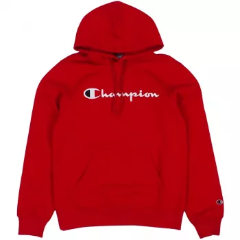 Champion muški pulover s kapuljačom, crveni, 220253 RS054, veličina S