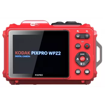 Kodak WPZ2RD6 Red 16.35MP Waterproof Wi-Fi Compact Camera