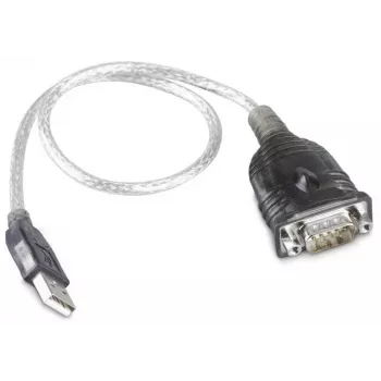 RS232 na USB pretvarački kabel s Prolific PL2303 čipsetom, 0,8 m, crni