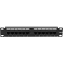 DSIT 10 inch 12-Port UTP CAT 6a patch panel DS-10Patch6a-12UTP