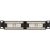 DSIT 10 inch 12-Port UTP CAT 6a patch panel DS-10Patch6a-12UTP