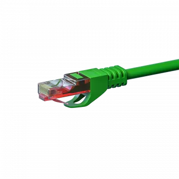 DSIT CAT6 U/UTP Patch Cable, 1.5 m, Green, 100% Copper, RJ45, 10 Gbps, 250 MHz, PVC Jacket