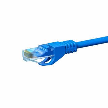 DSIT CAT 6 U/UTP mrežni patch kabel, 1,5 m, plavi, CCA, RJ45 (DC-C64-015)