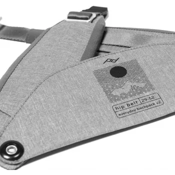 Peak Design Everyday Hip Belt v2, 29-52 inch, Ash (BEDHB-52-AS-2)