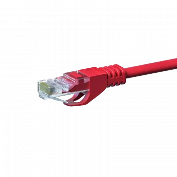 DSIT CAT 5e U/UTP mrežni kabel, 3m, crveni, CCA, RJ45
