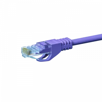 DSIT CAT 5e U/UTP mrežni patch kabel, 20m, ljubičasti, CCA, RJ45