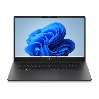HP OmniBook 3 17,3 inch HD+ prijenosno računalo - AMD Ryzen 3 7320U, 8GB LPDDR5, 256GB PCIe NVMe SSD, AMD Radeon 610M grafika, Windows 11 Home, crno