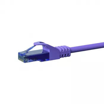 DSIT CAT6a mrežni kabel 100% bakar U/UTP 0,50 m ljubičasti (DC-U6A8-005)