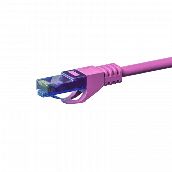 DSIT CAT6a U/UTP 100% bakar patch kabel 7,5 m rozi