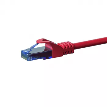 DSIT CAT6a U/UTP mrežni patch kabel, 100% bakar, 30m, crveni