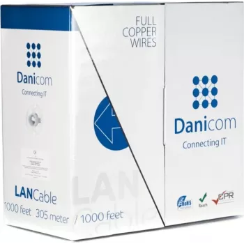 DSIT DANICOM CAT5e FTP mrežni kabel 305m puni bakar PVC Dca oklopljeni 100% bakar