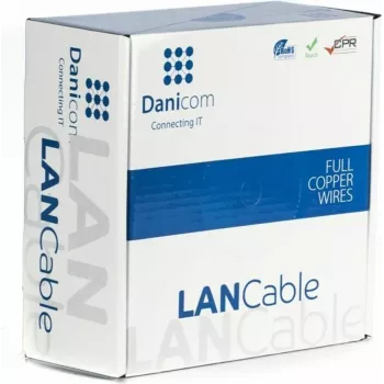 DSIT Danicom CAT5e UTP 100m vanjski kabel, puni bakreni vodič PE (Fca) crni AWG23