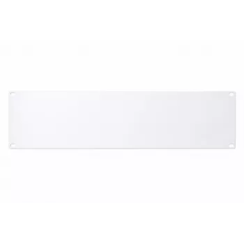 DSIT 19 inch slijepa ploča za rack 3U bijela DS-Blind3-W