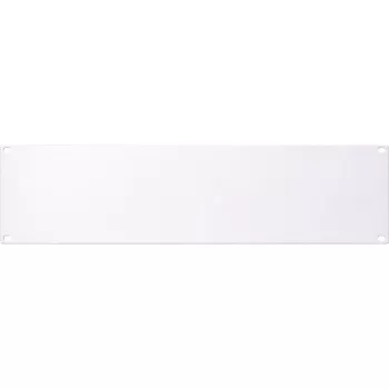 DSIT 19 inch slijepa ploča za rack 3U bijela DS-Blind3-W